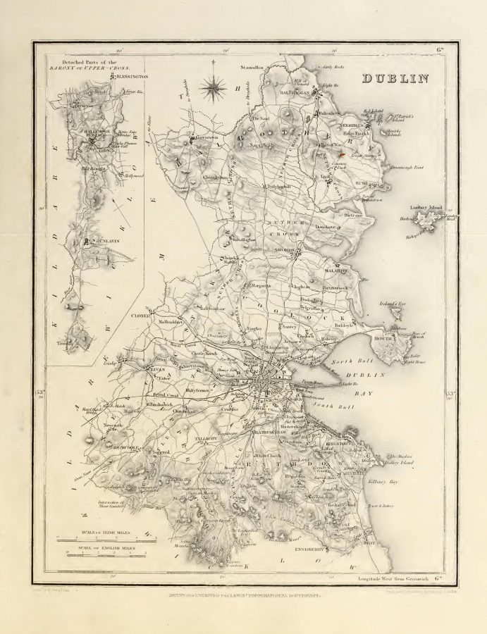 Co Dublin Lewis A Topographical Dictionary Of Ireland 1849